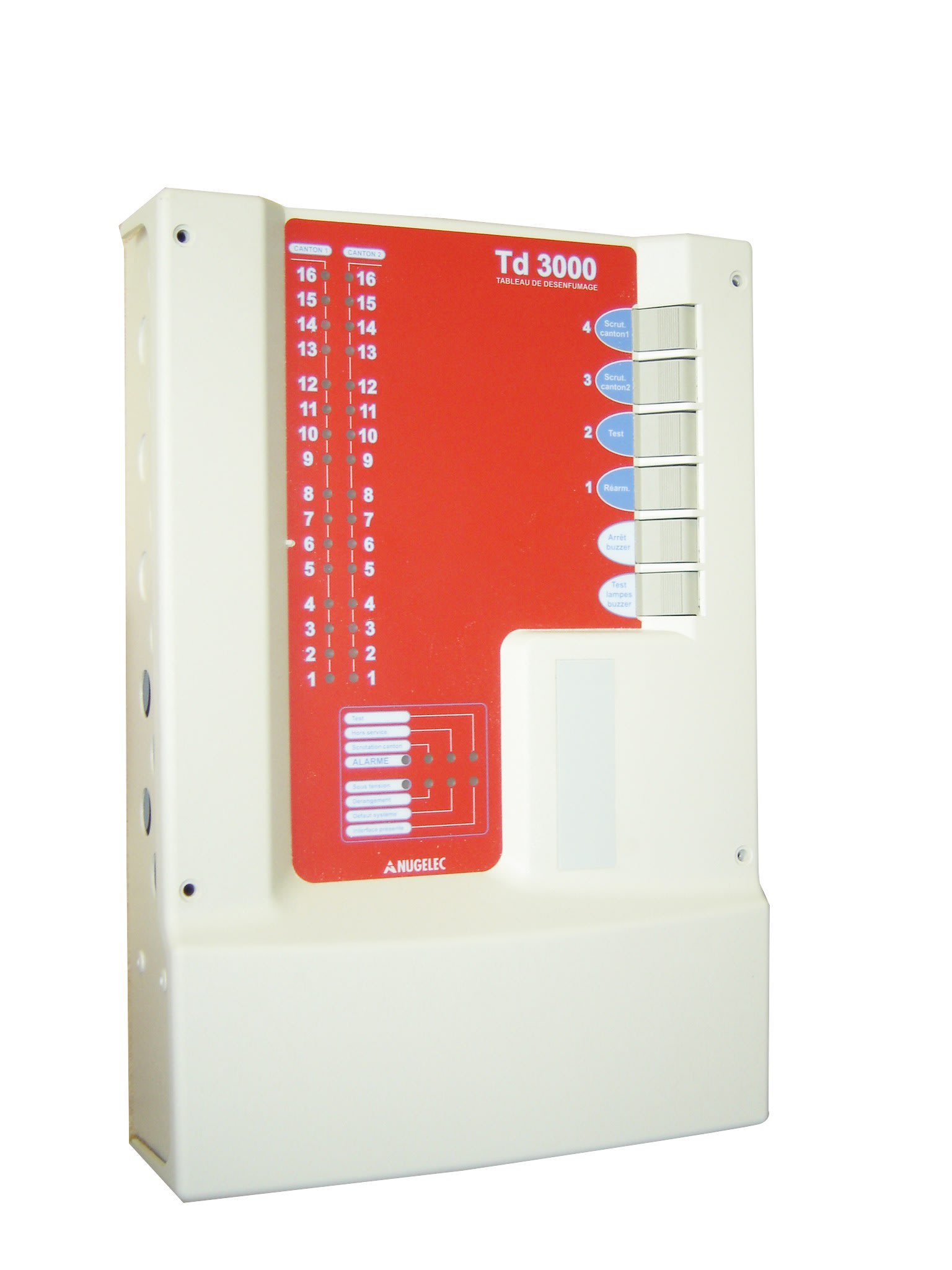 Cooper Securite - TD3000 - Tableau de désenfumage adressable pour immeuble d'habitation