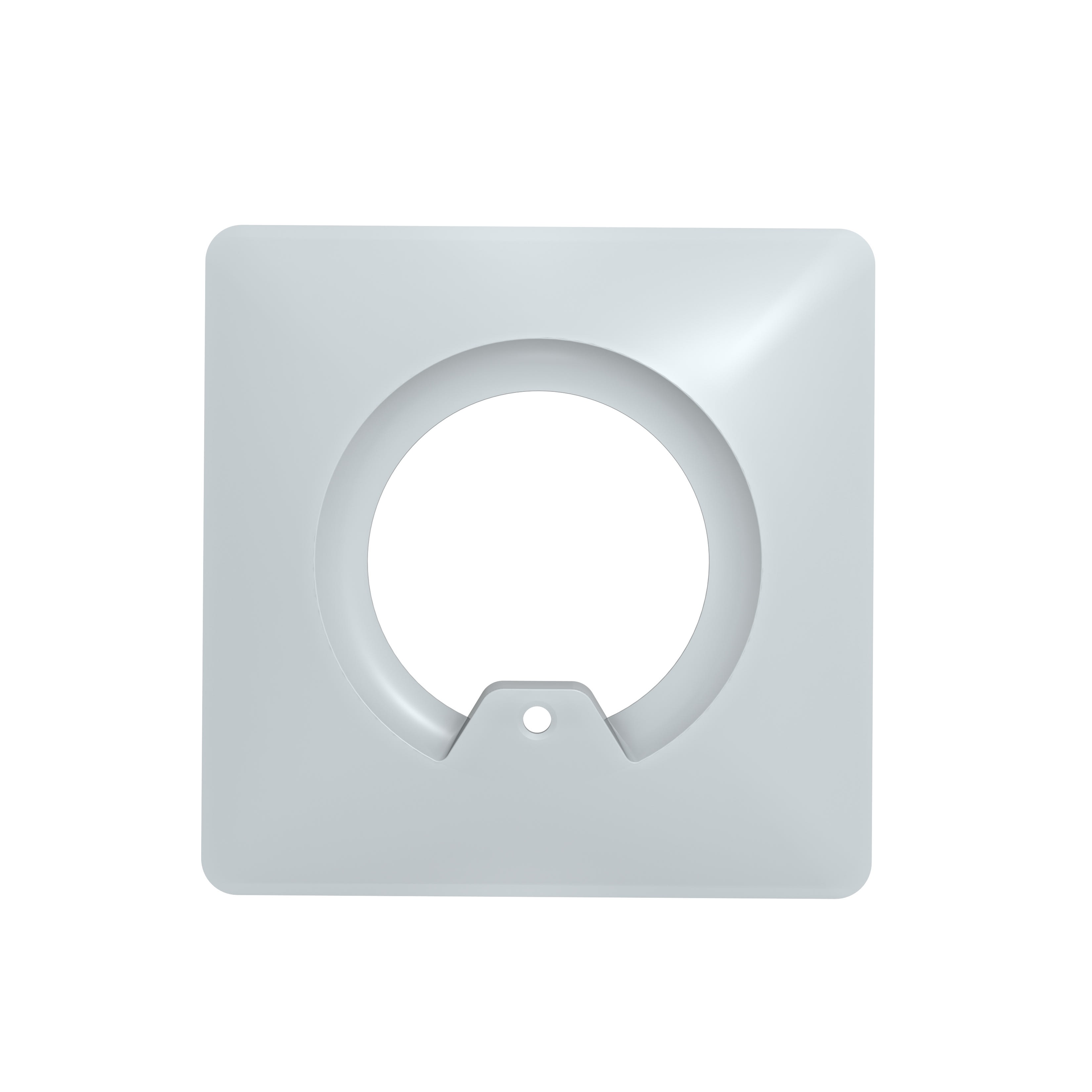 Cooper Securite - Collerette carrée de finition pour ULTRALED 2-200/400 SPOT. Coloris blanc