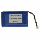Cooper Securite - Batterie 7,4V 2500mAh Li-Polymère. Batterie 7,4V 2500mAh Li-Polymère