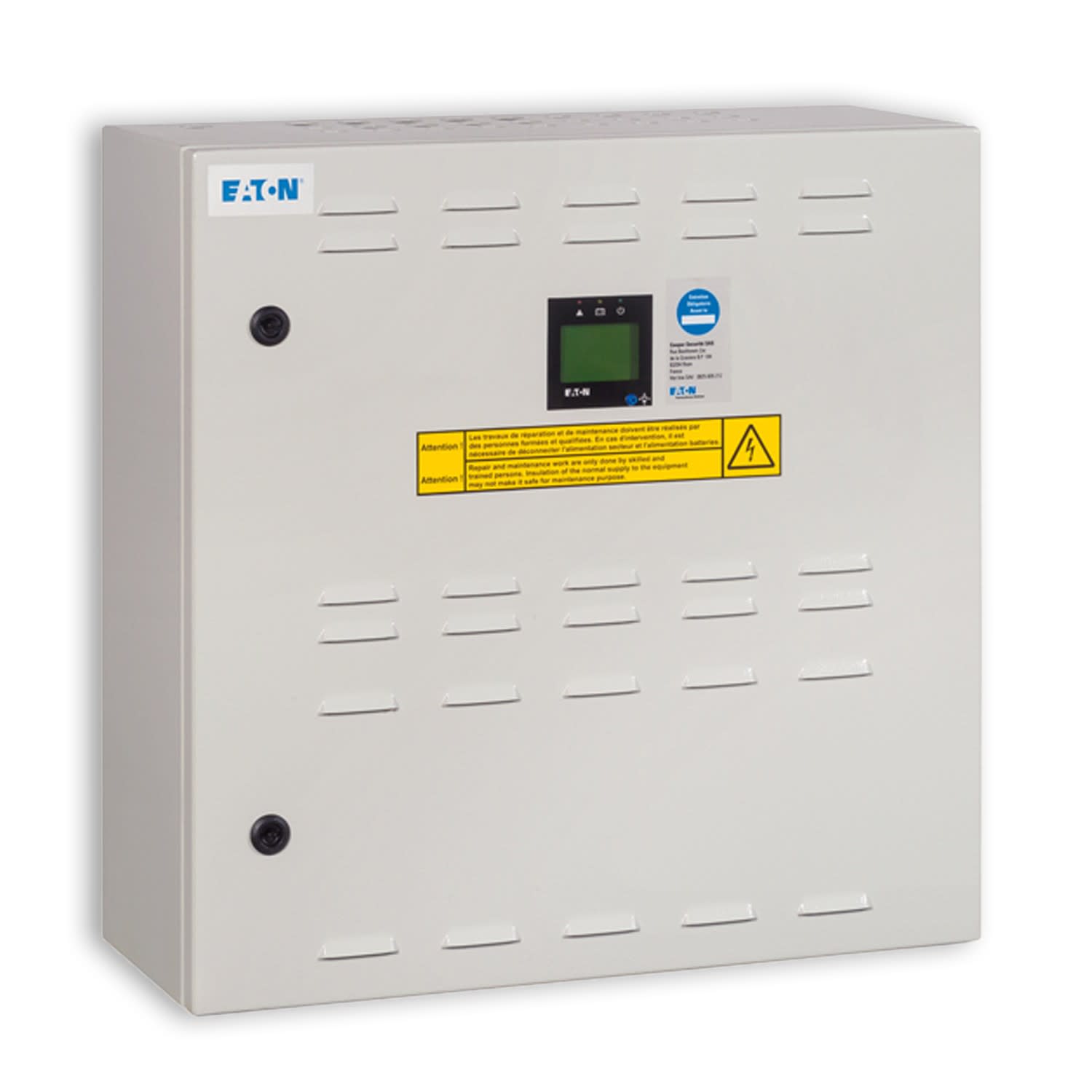 Cooper Securite - Source centrale continue - 600w/1h - Tension +/- 48Vcc - débit permanent