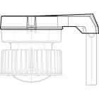 Cooper Capri - PM5 - Couvercle pour montage VMVL sur mât 1"1/2 droit