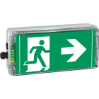 Cooper Capri - EXIT N PR - B.A.E.S d'évacuation à leds - 25m/3h