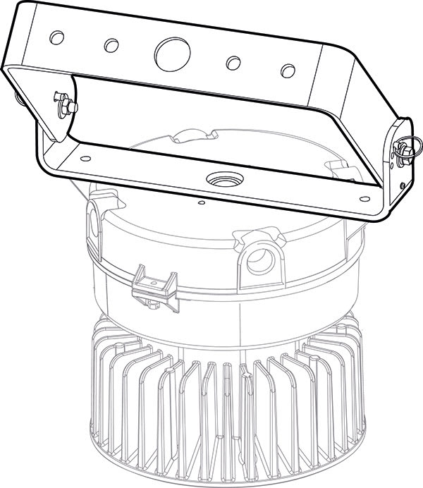 Cooper Capri - S812 K1 - Support orientable pour couvercle CM25