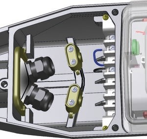 Cooper Capri - Kit câblage traversant avec 2 PE M25 pour eLLM92