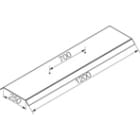 Cooper Capri - LSD1200-ER Tôle de protection en inox, longueur 1,20m