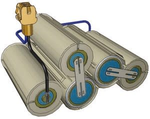 Cooper Capri - Batterie de rechange NC 6V 7Ah (externe) pour luminaires nLLK08 N 2/6 (2x36W 3h)