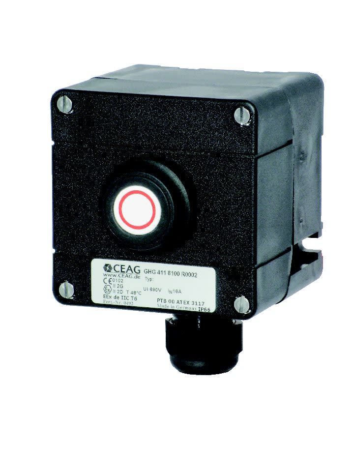 Cooper Capri - GHG411.81 - 1 bouton poussoir à impulsion 1NO+1NF