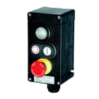 Cooper Capri - GHG411.83 - 1 "AU" 1NO+1NF + 1 dble BP à impulsion 1NO+1NF + 1 voy. 20-250VAC/DC