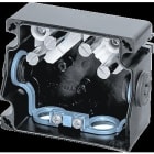 Cooper Capri - eAZK961 - BJ polyamide - 4 bornes 4x4mm² - 4 entrées M20 métal. sans PE