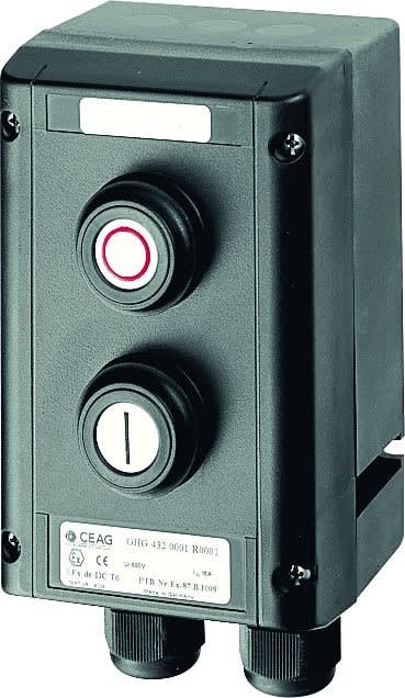 Cooper Capri - GHG432 - 2 boutons poussoirs à impulsion 1NO+1NF