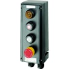 Cooper Capri - GHG434 - 2 BP 1NO+1NF + 1 voyant 20-250VAC/DC + 1 "AU" 1NO+1NF