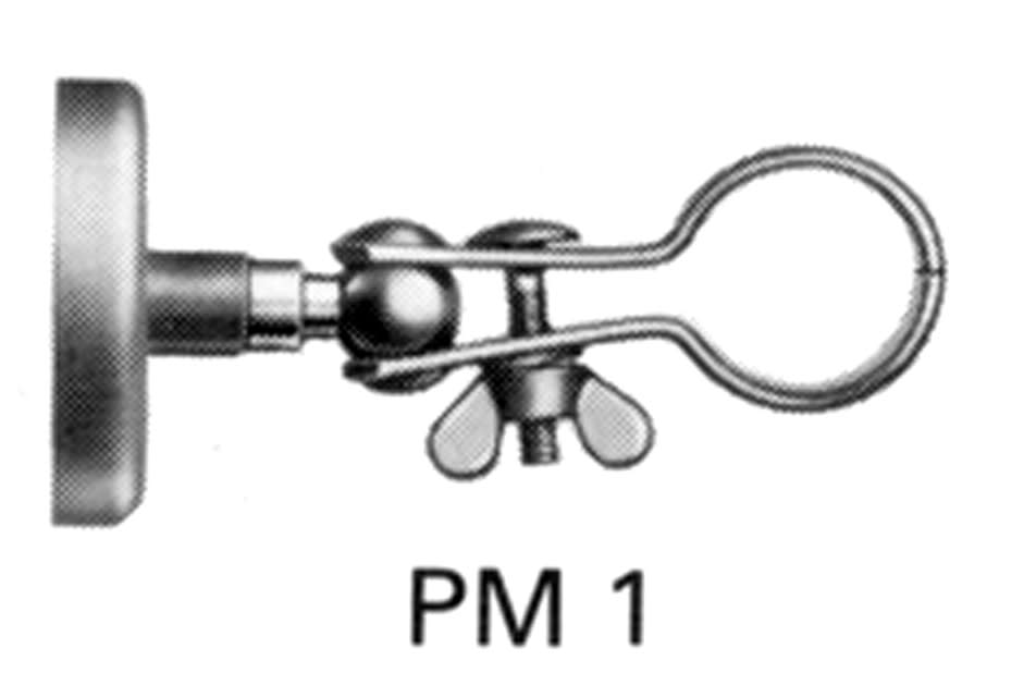 Cooper Capri - Support magnétique PM1 (force 10kg) diam. 50mm pour baladeuses HL43