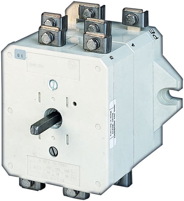 Cooper Capri - Bloc contact de rechange 3x180A + CA 1NO+1NF pour interrupteur de sécurité