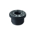 Cooper Capri - Bouchon 'e' rond ISO25 en polyamide noir, tête 6 pans creux