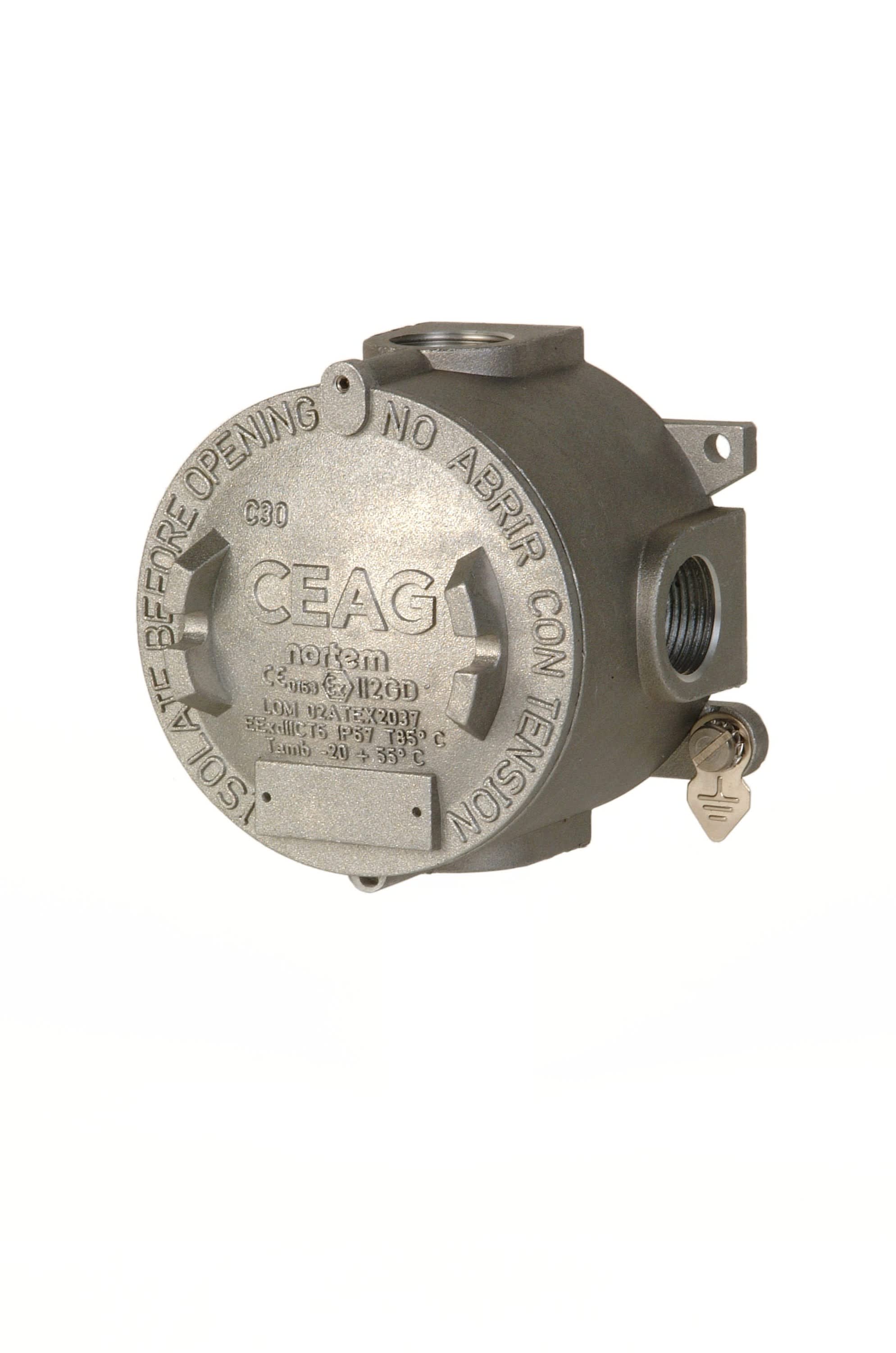 Cooper Capri - C31T1 - BJ alu vide - 3 entrées 1/2" sans PE