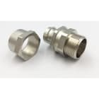 Cooper Capri - Raccord CAPRIFLEX GS tournant - taille 16 - ISO 16 - laiton nickelé - IP 40