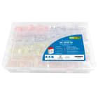 Cooper Capri - Valisette de 1000 Bornes de connexion SLIM 2 3 4 et 5 entrées pour fils rigides