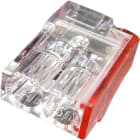 Cooper Capri - 5000 Bornes de connexion SLIM 2 entrées pour fils rigides 0,5 à 2,5mm2 24A-450V