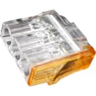 Cooper Capri - 5000 Bornes de connexion SLIM 3 entrées pour fils rigides 0,5 à 2,5mm2 24A-450V