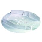 Cooper Capri - Couvercle à Patte Finition Ø130 pour pot de centre sans DCL