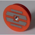 Cooper Capri - Aimant Resine pour boite de banche Ø64 1200N Rouge Application sans feraillage