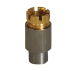 Cooper Capri - Presse-étoupe BS 1 - corps acier - chapeau laiton brut - bague néoprène - IP66