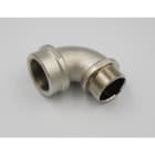 Cooper Capri - Coude à 90° - mâle ISO 20 / femelle ISO 20 - laiton nickelé