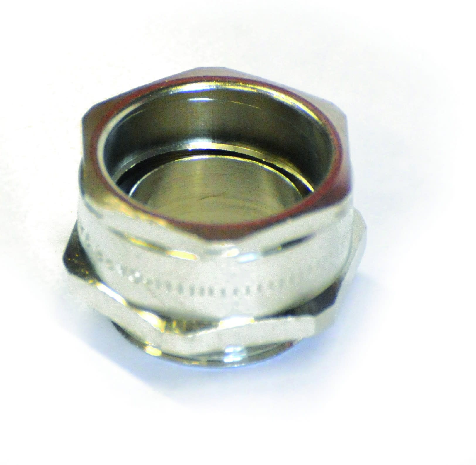 Cooper Capri - Raccord CAPRIGAINE mâle - Pg 36 - laiton nickelé - IP40