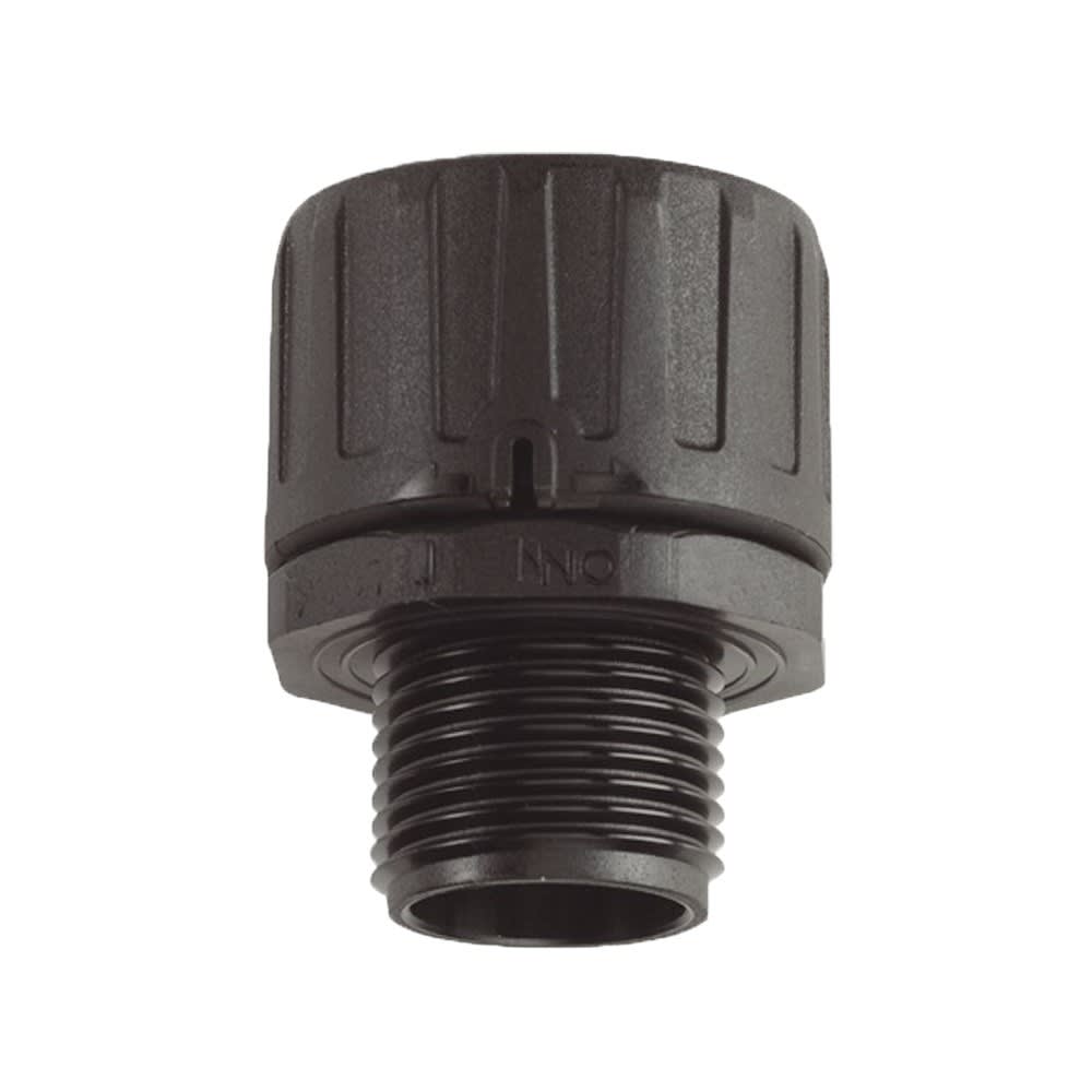 Cooper Capri - Raccord Droit CAPRILOK Compakt - taille 48 - ISO 50 - IP67 - polyamide 6.6 noir