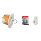 Cooper Capri - Boite BBC CAPRITHERM+ Pdc douille fiche fixoplaf pattes multimatériaux plafond