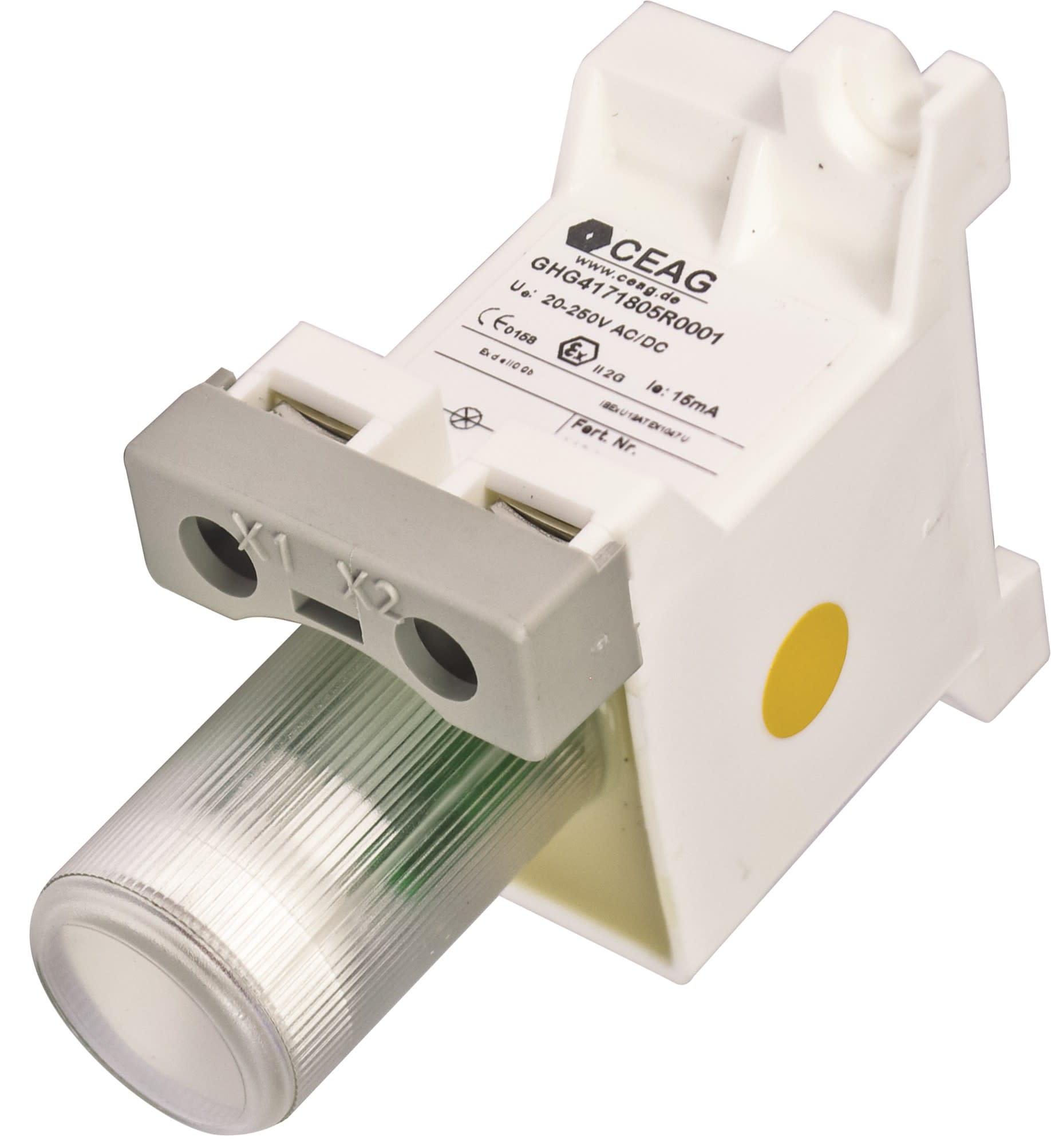 Cooper Capri - Corps de voyant 10-28VDC Ex i pour poste de commande GHG4.