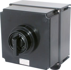 Cooper Capri - Interrupteur de puissance 3x80A inverseur de source "I-0-II", avec PE 3M50+1M25