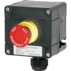 Cooper Capri - GHG411.81 - 1 coup de poing pousser-tirer "EMERGENCY STOP" 1NO+1NF