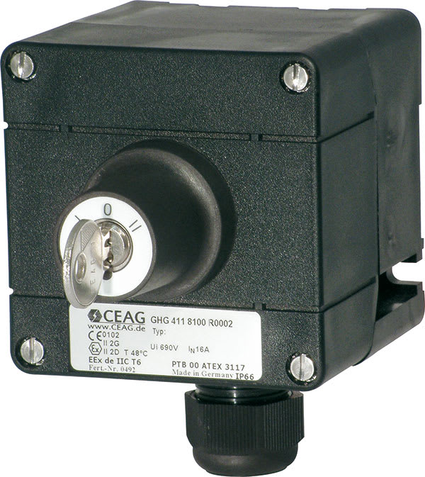 Cooper Capri - GHG411.81 - 1 commutateur à clé 3 pos. "I-0-II" 2NO séparés