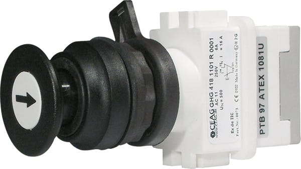 Cooper Capri - Coup de poing pousser-tirer 2NO "ARRET D'URGENCE"