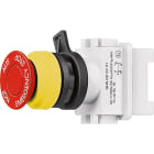 Cooper Capri - Coup de poing pousser-tirer 1NO+1NF "ARRET D'URGENCE"