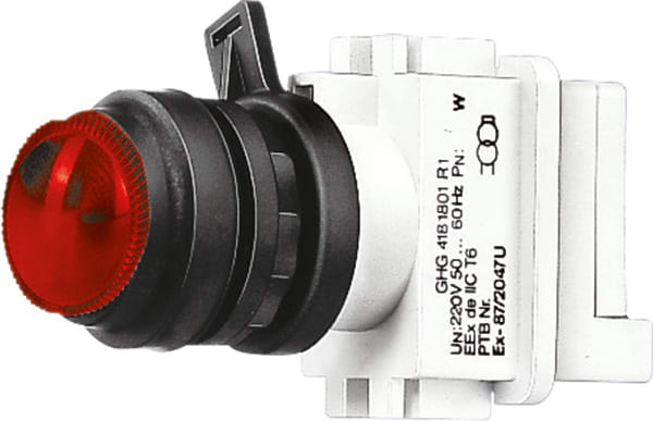 Cooper Capri - Voyant à LED multi-tensions 20-250 VAC/DC