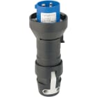 Cooper Capri - Fiche 16A-2P+T-110V avec serre câble diam. ext. 8-19mm