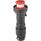 Cooper Capri - Fiche 32A-3P+T-500V avec serre câble diam. ext. 12-28mm