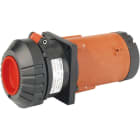 Cooper Capri - Socle encastrable 32A-3P+T-220V pour montage sur porte