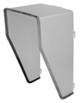 Cooper Capri - Couvercle Taille 3A en inox 316L pour plaque taille 3 verticale sur mur/profilé