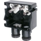 Cooper Capri - eAZK961 - BJ polyamide - 4 bornes 4x4mm² - 2 PE M25 polyamide