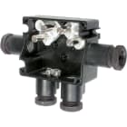 Cooper Capri - eAZK961 - BJ polyamide - 4 bornes 4x4mm² - 4 PE M25 polyamide