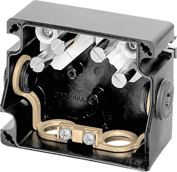 Cooper Capri - eAZK961 - BJ polyamide - 4 bornes à ressort 4x4mm² - 4 PE M25 polyamide