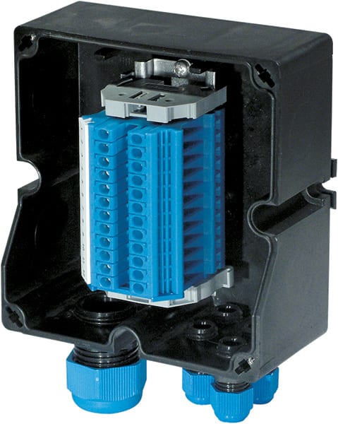 Cooper Capri - BJ polyamide Ex i 791.02 / 12x2,5² / 1 PE M25 + 4 PE M12