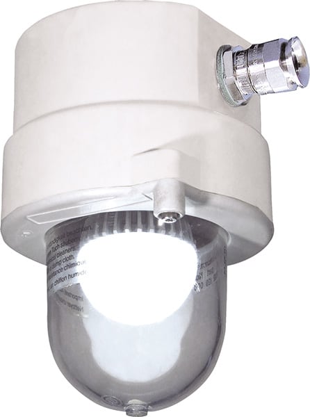 Cooper Capri - dKLK23LED - Lampe de signalisation 7W LED incolore avec PE M20 ADE 1F (8,5-16mm)