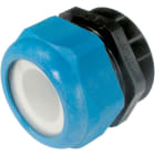 Cooper Capri - Presse-étoupe Ex e en polyamide bleu M63 filetage long