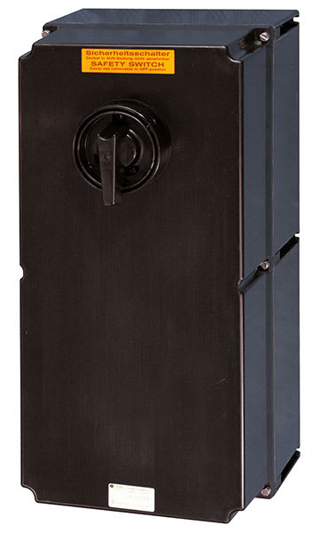 Cooper Capri - Interrupteur de sécurité 6x80A pour zone 22, avec PE polyamide 4M50+1M25