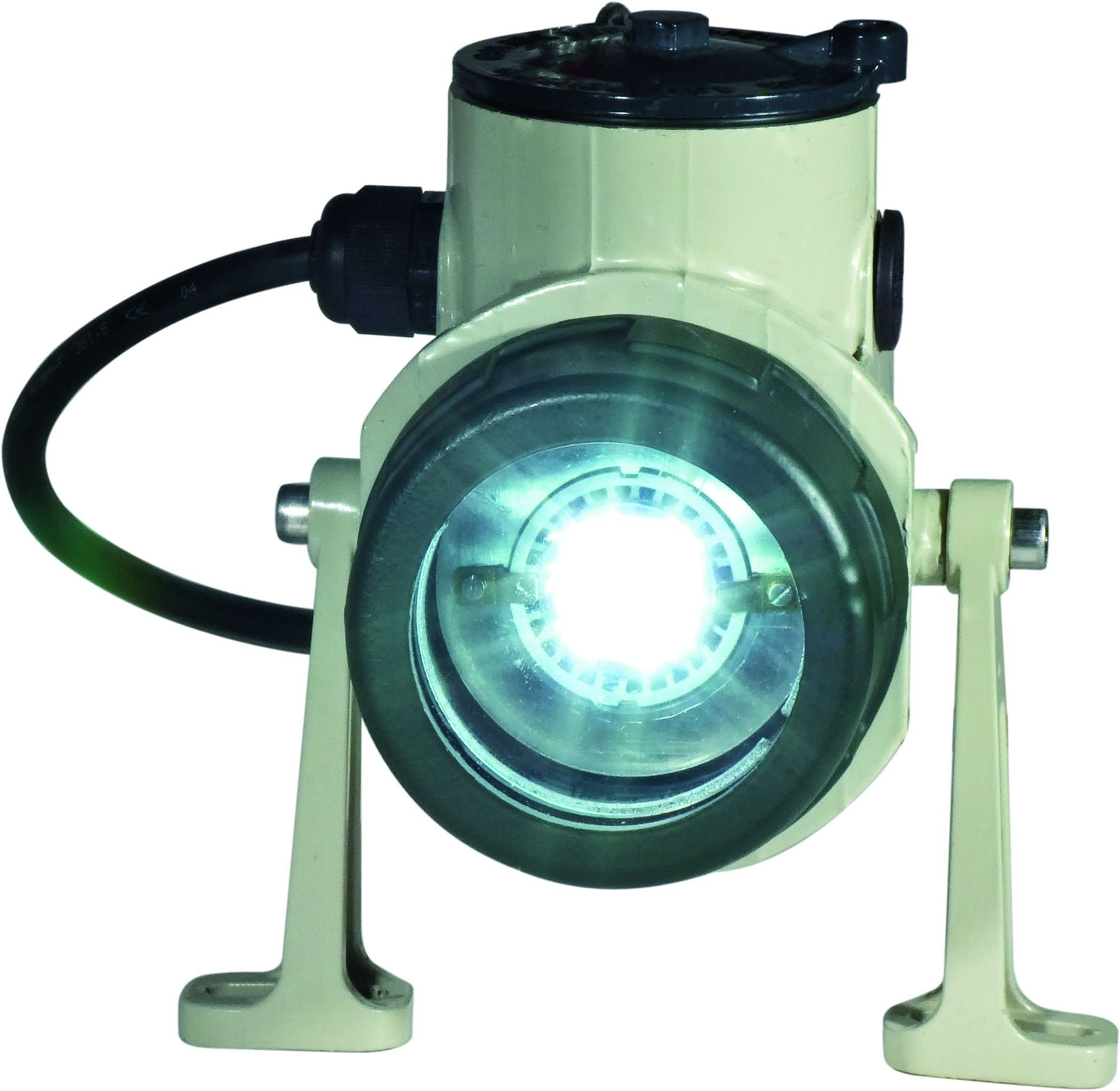Cooper Capri - KFL 7 LED - Regard de cuve LED GU5.3 10W max 12/24V - 2 entrées M25 (sans PE)