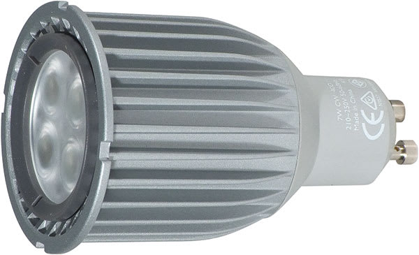 Cooper Capri - Lampe LED culot GU10 pour KFL 7 LED 230VAC